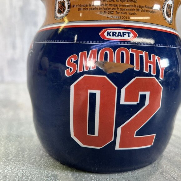 Kraft Peanut Butter Glass Coin Jar New York Rangers 2002 Piggy Bank - Picture 10 of 11